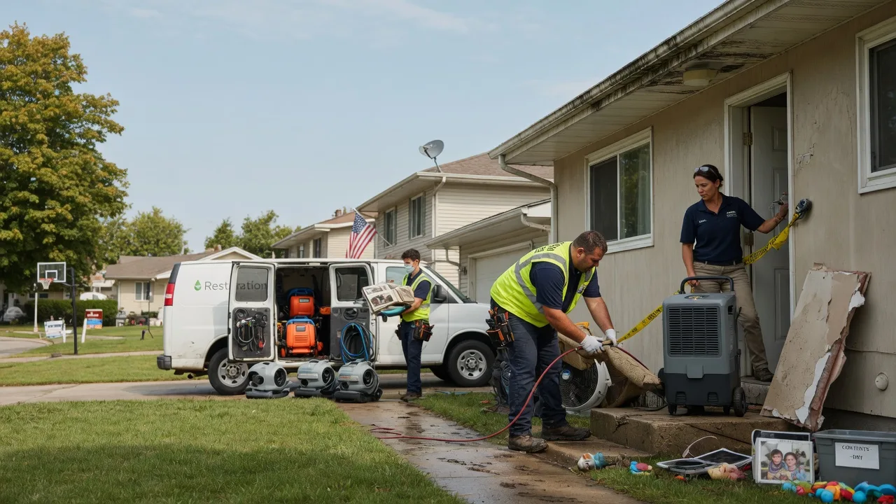 Water Damage Restoration in Telephone, TX near me